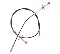 FUTUREORYY 2pcs Flexible Plumbing Grabber for Senior Home Use Manual Unclogger for Toilet Sink Pipeline Blockage Removal Efficient Hair and Debris Pickup Tool