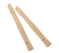 FUTUREORYY 2pcs Garden Hoe Wood Handle Replacement Lightweight Wooden Handles for Carpentry and Building Tools Easy to Install and Suitable for Various Hoes