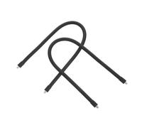 FUTUREORYY 2pcs Gooseneck Arm Threaded Flexible Metal Tube Support for Camera Microphone Mobile Phone Stand Extension