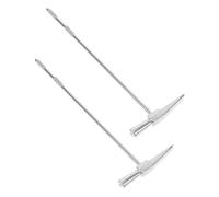 FUTUREORYY 2pcs Kalimba Tuning Hammer Set Aluminum Alloy Finger Piano Maintenance Tools Key Sound Quality Portable Design