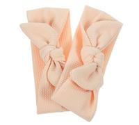 FUTUREORYY 2pcs Large Cute Pet Bowknot Headband Elastic Polyester Dog Hair Bows Decorative Grooming Accessories for Puppies Cats Rabbits