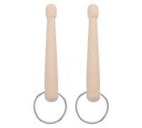 FUTUREORYY 2pcs Musical Instruments from Car Air Vents Wooden Drum Mallet Percussion Sticks for Car Cymbal Drum Stick for Music Lovers Present for Home Use