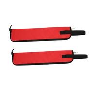 FUTUREORYY 2pcs Portable Drumstick Bag Oxford Cloth Organizer for Mallets Brushes Secure Carrying Case for Drummers Professional Performance and Practice