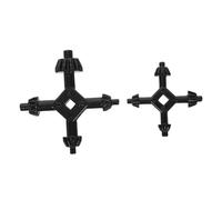 FUTUREORYY 2pcs Ratchet Drill Chuck Wrench Heavy-Duty Chuck Key for Electric Cordless Drills DIY Home Improvement Construction Projects Compatible with Handheld Power Tools Large Small