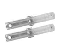 FUTUREORYY 2pcs Scaffolding Locking Insert Pins Galvanized Retainer for Stable Construction Heavy-duty Coupling Accessories with Spacing for Efficient Assembly and Safe Use