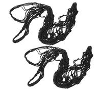 FUTUREORYY 2pcs Slow Feed Hay Bags for Horses Goats Sheep Weatherproof Large Capacity Hanging Hay Nets for Stable and Pasture Feeding Chew-resistant Grass Feeders with Quick Loading Design