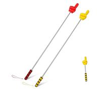 FUTUREORYY 2pcs Telescopic Teaching Pointer Sticks with Soft Handles Extendable Finger Pointers for Classroom and Business Presentations Construction Compact and Ergonomic Design for Teachers