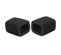 FUTUREORYY 2pcs Thickened Microphone Sponge Covers Dustproof Windshield Protective Mic Covers for Conference Ktv News Interview Microphones Easy to Use and Replace