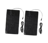 FUTUREORYY 2pcs Usb Heating Pads 3-mode Adjustable Temperature, Portable Heated Mat Crocodile Texture Pattern 33x18cm, Small Heating Pads for Hermit Crab and Turtle Terrariums