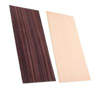 FUTUREORYY 2pcs Wooden Guitar Head Veneers Maple Replacement Plates for Acoustic Classical Folk Guitars DIY Repair Protection Lightweight Easy to Apply