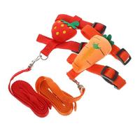 FUTUREORYY 2sets Lovely Bunny Set Leash for Pets Convenient for Outdoor Walks Lightweight and Comfortable Design Random Styles Included