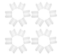 FUTUREORYY 300Pcs 2 Prong Power Plug Covers Proofing Socket Protector Caps Electrical Outlet Safety Dustproof Protector for Nursery and Living Room