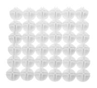 FUTUREORYY 36pcs Wire Cube Connectors for DIY Storage Units Multislot Plastic Clips for Wire Shelving Easy Tool Assembly Modular Storage Organizer Accessories