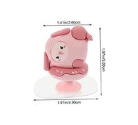 FUTUREORYY 3Pcs Colored Toilet Seat Lifters Self Adhesive Handles for Toilet Lid Puller Easy Install No Drill Decorative Bathroom Accessories Portable Sanitary for Home and Public Restrooms