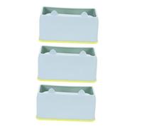 FUTUREORYY 3pcs Cute Kitten Cat Litter Scooper Stand Plastic Organizer Holder for Indoor Waste Cleanup Stable Non-slip Base Space-saving Scoop Storage