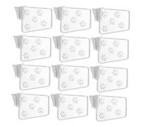 FUTUREORYY 40pcs Plastic Refrigerator Divider Organizer with Adjustable Design for Space Optimization, Portable Kitchen Pantry Storage Gadget, for Fridge Door Organizing