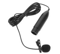 FUTUREORYY 48v Three-pin Xlr Lavalier Microphone Portable Clip-on Condenser Mic with Metal Build and Reliable Performance for Live Broadcasts and Speeches
