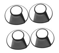 FUTUREORYY 4pcs Adjustable Transparent Pet Collars Soft Flexible Protective Neck Cones for Cats Kittens and Dogs Preventing Licking Biting After Surgery Wound Healing