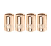 FUTUREORYY 4pcs Brass Electric Guitar Knobs for Tuning Pegs Tone Replacement Knob Toggle Switch Cap for Band Gig Recording Studio and Home Practice