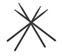 FUTUREORYY 4pcs Carbon Fiber Drumsticks Set Anti-slip Percussion Sticks for Professional Jazz and Snare Drummers Black Reusable Drum Accessories for Practice and Performance