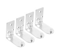 FUTUREORYY 4pcs Fire Extinguisher Bracket Wall Mount Iron Holder Hook for Extinguishers Easy Installation Sturdy Fire Safety Support for Home Office Commercial Use