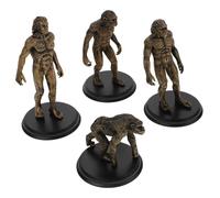 FUTUREORYY 4pcs Human Evolution Models Ape People Figurines Educational Teaching Tool Science Experiment for ’ Cognition and Sand Table Decor