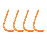 FUTUREORYY 4pcs Inflatable Monkey Tail Game Set - Funny Blow up Monkey Tail Costume for Adults and - Interactive Party Supplies for Showers, Christmas, and Family Outdoor Activities