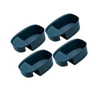 FUTUREORYY 4Pcs Kitchen Sink Drain Basket Reusable Plastic Colander Strainer for Food Catcher and Vegetable Rinsing Multifunctional Kitchen Basket for Sink Corner Storage