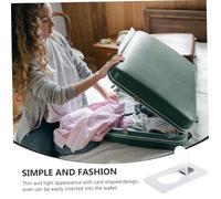 FUTUREORYY 4pcs Mini LED Card Night Lights for Handbags Portable Practical Bag Lamps with Bright Warm White Glow Convenient Emergency Use Gift for Women