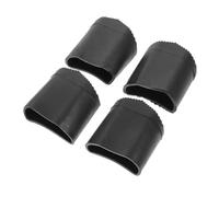 FUTUREORYY 4Pcs Non-Slip Ladder Feet Protect Covers with Anti-Skid Bumper Pads Step Ladder Leg Caps for Vibration Reduction and Floor Protection Easy to Install Safety Accessories