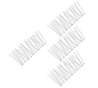 FUTUREORYY 4Pcs Pigeon Deterrent Spikes for Roofs Fences Gardens Anti-bird Strips Weather-resistant