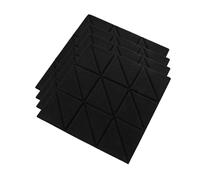 FUTUREORYY 4pcs Soundproof Acoustic Wall Panels Self Adhesive Noise Reduction for Music Equipment Durable Sound Absorbing Panels for Studio Office Home Decor