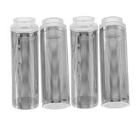 FUTUREORYY 4pcs Stainless Steel Fish Tank Filter Mesh Cover Fine Aquarium Canister Filter Strainer Inlet Suction Protector for Shrimp and Small Fish Safety Prevents Blockage and Enhances