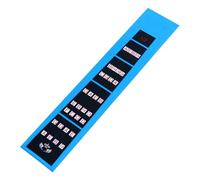 FUTUREORYY 4pcs Violin Intonation Decal Stickers for Fiddle Fingerboard Paper Finger Guide for Beginners Easy Remove Violin Fretboard Markers to Note Accuracy and Learning