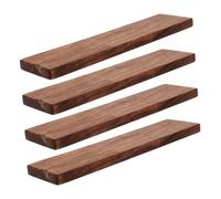 FUTUREORYY 4PCS Walnut Wood Blocks Thick Hardwood Planks for Whittling Crafts DIY Woodworking Material Sturdy Boards for Detailed Projects