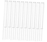 FUTUREORYY 5 Pairs Acrylic Music Page Holder Clips Portable Sheet Music Clips for Pianists Fix Pages