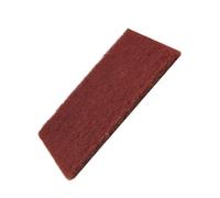 FUTUREORYY 5 Pcs Heavy Duty Grit Scouring Pads Abrasive Kitchen Cleaning Pads for Tough Baked Food Removal Non Rusting Synthetic Fibers Quick Rinse Griddle Scrubbers for Food Kitchen Use