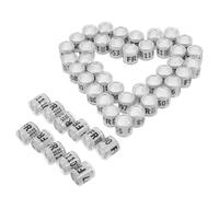 FUTUREORYY 50 Pcs Adjustable Pigeon Foot Rings for Bird Identification Racing and Training Leg Bands Standard Compliant French Poultry Anklets