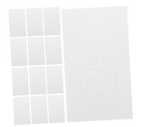 FUTUREORYY 50pcs Electrical Outlet Insulation Pads Socket Outlet Sealer Wall Socket Covers Insulated Gaskets for Home and Commercial Use Protecting Against Electric Shock and Weather
