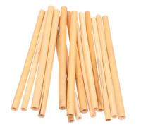 FUTUREORYY 50Pcs Natural Reed Bee Tubes for Beehive DIY Honeycomb Safe Bee Supplies Lightweight Replacement Inserts for Beekeeping and Pollinator Gardens