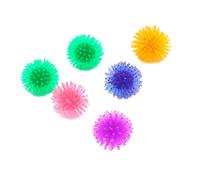 FUTUREORYY 5Pcs Ball Shape Cat Soft Balls for Interactive Play Durable Pet Supplies for Indoor Exercise and Mood Enhancement Random Colors