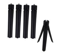 FUTUREORYY 5pcs Tabletop Foldable Mini Tripod for Camera Phone Tripod with Patterned Rods for Outdoor Travel and Indoor Selfie Photography