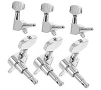 FUTUREORYY 6pcs Acoustic Guitar Tuning Pegs Large Handle Sealed Knobs for Easy Tuning