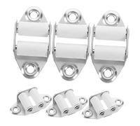 FUTUREORYY 6pcs Aluminum Alloy Roller Blind Webbing Guides Clutch Bracket Fittings for Smooth Bead String Operation Lightweight Roller Shade Accessories for Easy Installation and Extended