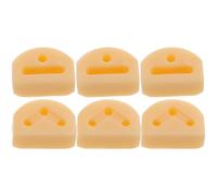 FUTUREORYY 6pcs Guitar String Lock Beads for Classical and Ukulele Nylon String Securing Accessories for Musicians