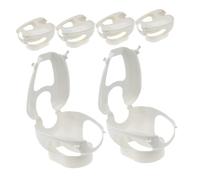 FUTUREORYY 6pcs Pigeon Injection Holder Durable Feeding Fixing Frame for Young Birds Lightweight and Safe Design for Pigeon Care and Medical Procedures