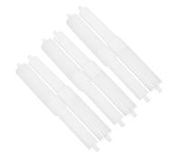FUTUREORYY 6pcs Plastic Toilet Paper Spindle Rods Spring Loaded Replacement for Smooth Rolling Tissue Dispenser Holder Rods Spare Parts for Bathroom Toilet Roll Holders