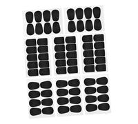 FUTUREORYY 70pcs Silicone Saxophone Mouthpiece Cushions Thick Alto Tenor Sax Clarinet Pads Comfortable Fit Durable Wear Resistant for Beginners Musicians