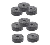 FUTUREORYY 8pcs Cymbal Felt Drum Kit Accessories Drum Cymbal Felt Pads Non-slip Design Noise Reduction for Skill Levels