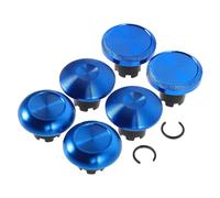 FUTUREORYY 8pcs Metal Thumbstick Caps for Edge Controller High Low Adjustable Thumb Grips and Back Buttons Gaming Accessories for Enhanced Control and Precision